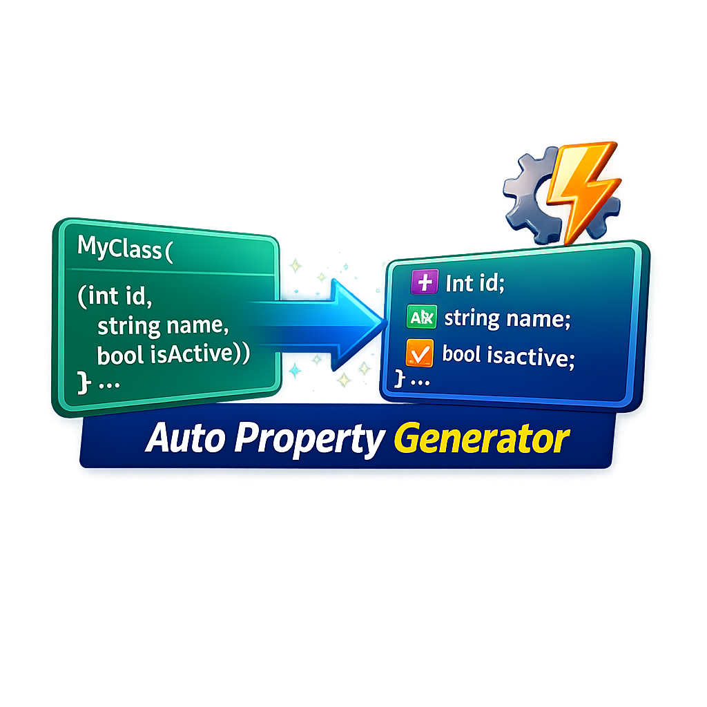 Auto Property Generator From Primary Constructor